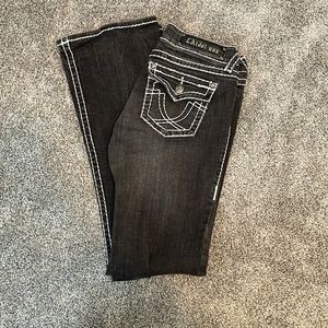 LA Idol dark wash bootcut jeans